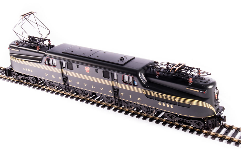 Broadway Limited #6363 PRR GG1 Electric #4933 DGLE 5-Stripe Buff Lettering & Stripes Roman Lettering Paragon3 Sound/DC/DCC