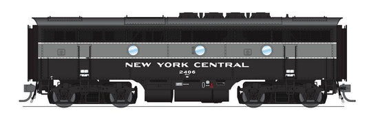 Broadway Limited #6666 EMD F3B NYC 2413 Full Lightning Stripes Paragon4 Sound/DC/DCC